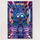 Robot Puzzle Legpuzzel (Verticaal)