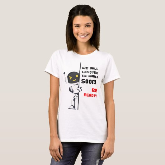 ROBOT QUOTE T-SHIRT (Voorkant volledig)