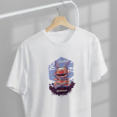 Robot Rabbit Sci Fi Cyber Urban T-shirt