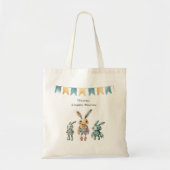 Robot Rabbits Easter Canvas tas (Voorkant)