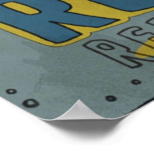 Robot Rebel RanchEd Edd n Eddy Poster (Hoek)