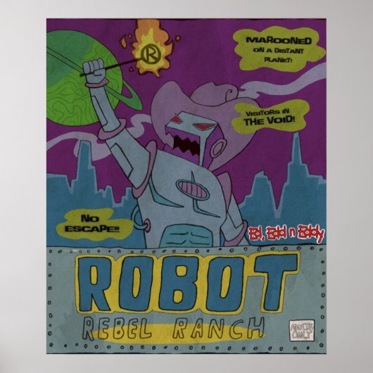 Robot Rebel RanchEd Edd n Eddy Poster (Voorkant)