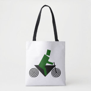 Robot, Rijden, Fiets Tote Bag
