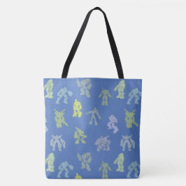 Robot Riot Tote Bag