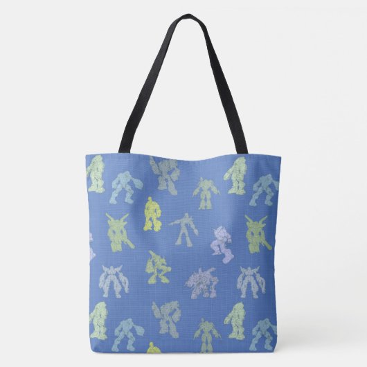 Robot Riot Tote Bag (Achterkant)