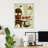 Robot Roast Poster (Thuiskantoor)