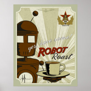 Robot Roast Poster
