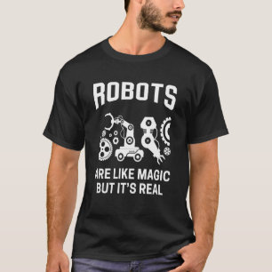 Robot Robotic Robotics Engineer Artifical Intellig T-shirt