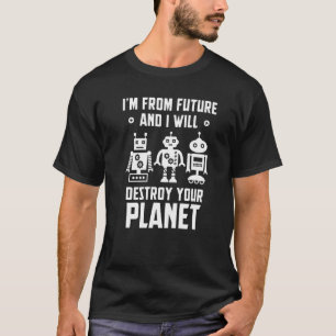 Robot Robotic Robotics Engineer Artifical Intellig T-shirt