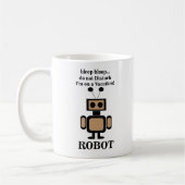Robot Robotica Grappig Koffiemok (Links)