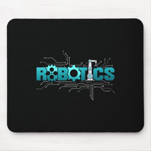 Robot Robotica Ingenieur Robotica Muismat (Voorkant)