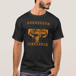 Robot Robotica Ingenieur Vintage Introverte Maar W T-shirt