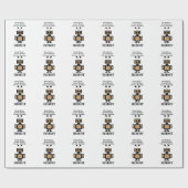 Robot Robotica Technologie Grappig Cadeaupapier (Vlak)
