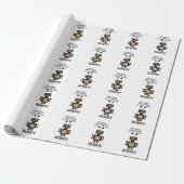 Robot Robotica Technologie Grappig Cadeaupapier (Uitgerold)