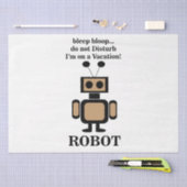 Robot Robotica Technologie Grappig Tissuepapier (Craft)