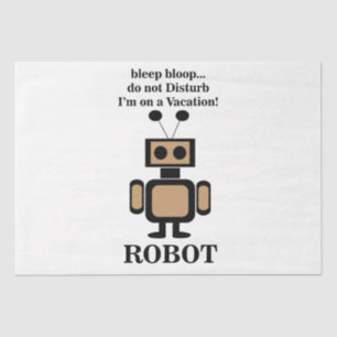 Robot Robotica Technologie Grappig Tissuepapier