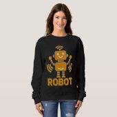 Robot Robotics Engineer Robotic Engineering Robots Trui (Voorkant volledig)