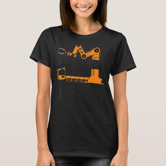 Robot Robotics Engineer Robotics is mijn jam T-shirt (Voorkant)