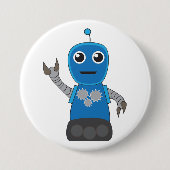 Robot Ronde Button 7,6 Cm (Voorkant)
