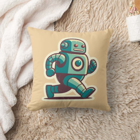 Robot Runner Kussen (Deken)
