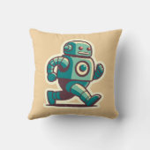 Robot Runner Kussen (Achterkant)