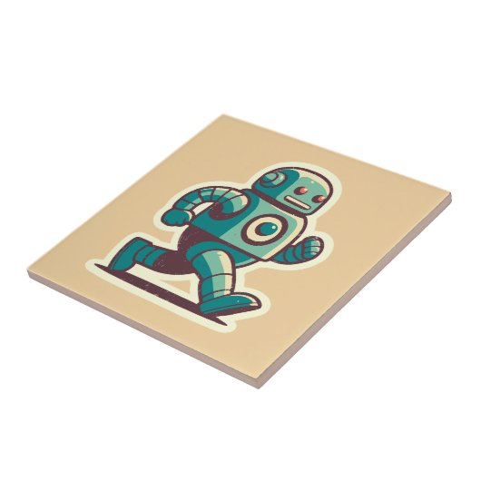 Robot Runner Tegeltje (Zijkant)