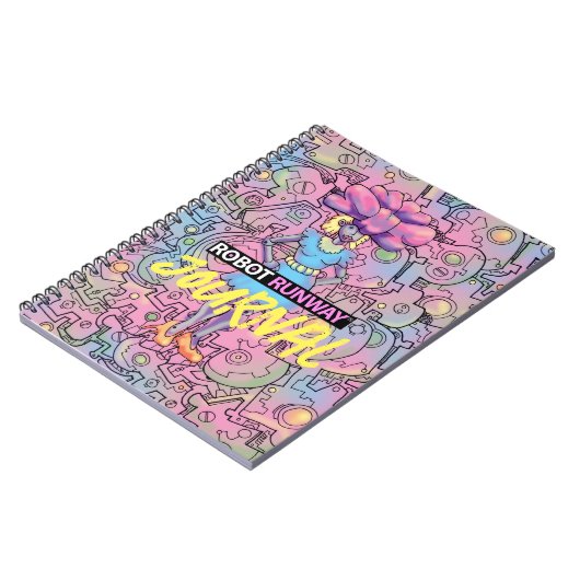 Robot Runway® Big Bow Journal Notitieboek (Linkerzijde)