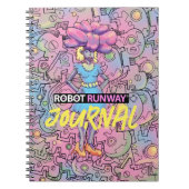 Robot Runway® Big Bow Journal Notitieboek (Voorkant)