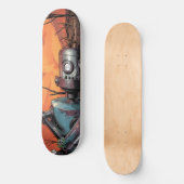 Robot Rust Skateboarddek Persoonlijk Skateboard (Voorkant)