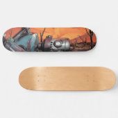 Robot Rust Skateboarddek Persoonlijk Skateboard (Horizontaal)