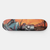 Robot Rust Skateboarddek Persoonlijk Skateboard (Horizontaal)