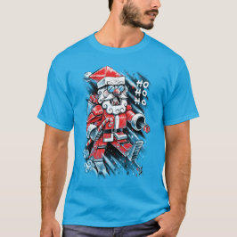 Robot Santa Claus T-shirt