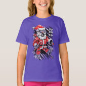 Robot Santa Claus T-shirt (Voorkant)