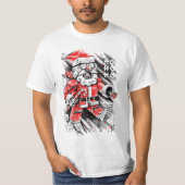 Robot Santa Claus T-shirt (Voorkant)