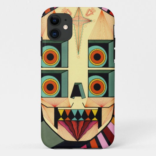 robot schedel Case-Mate iPhone case (Achterkant)