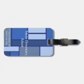 Robot School Label Bagagelabel (Achterkant horizontaal)