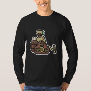Robot Science Physics Children Technology Friend R T-shirt