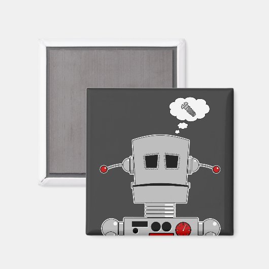 Robot Screw Magnet (Voorkant / Achterkant)