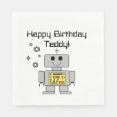 "Robot" Servet (Voorkant)