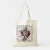 Robot Seven Boodschappentas Tote Bag (Achterkant)
