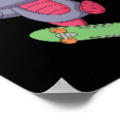 Robot Skateboarden Skater Fingerboarden Schaats Poster (Hoek)