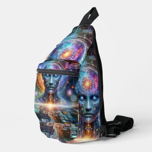 robot sling bag (Rechterhoek)