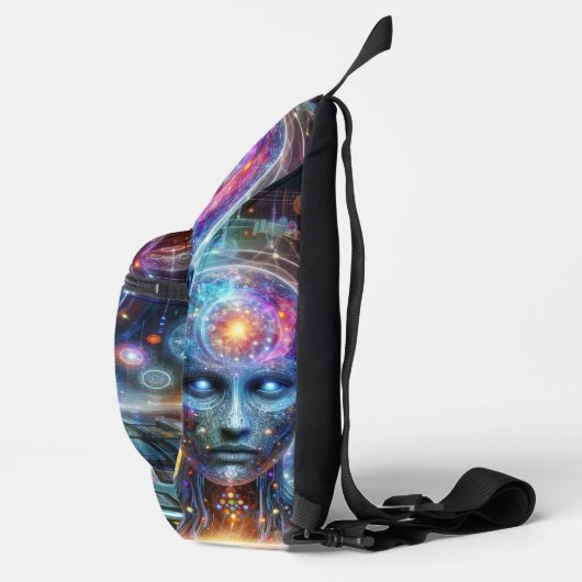 robot sling bag (Rechts)