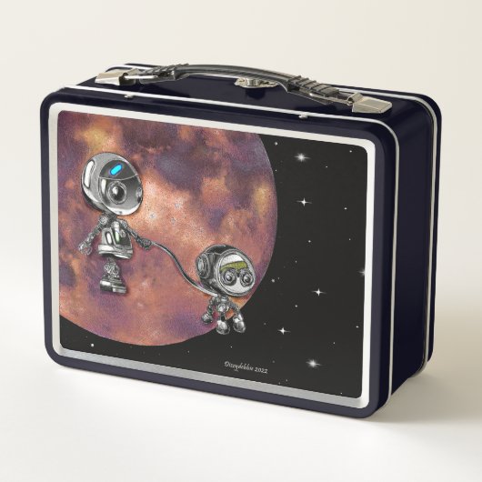 Robot Space Walk (Achterkant)