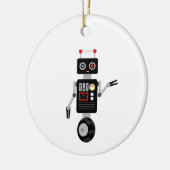 Robot Speelgoed Keramisch Ornament (Links)