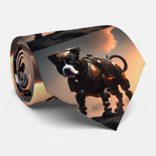 Robot Staffordshire Bull Terrier, Stropdas