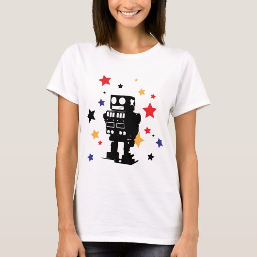 Robot Star T-shirt (Voorkant)