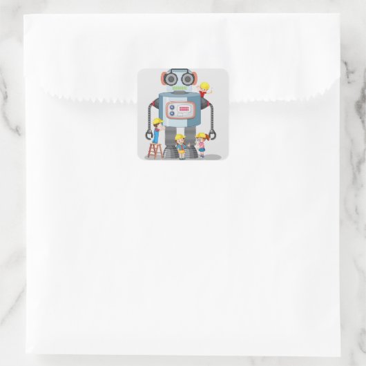 Robot Sticker (Tas)
