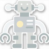 robot sticker (Voorkant)