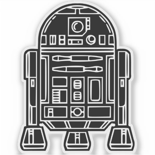 Robot Sticker (Voorkant)